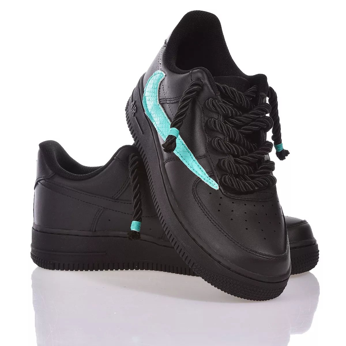 Nike Air Force 1 Black Tiffany